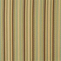 Designer Fabrics Designer Fabrics A350 52 in. Wide Blue; Green And Brown Matelasse Quilted Striped Upholstery Fabric A350